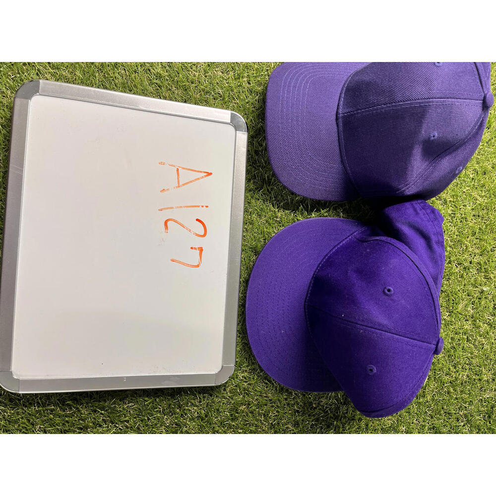 KBETHOS Purple Adjustable Baseball Cap lot of 2